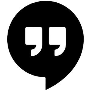 Google Hangouts Icon from Unicons Line Set