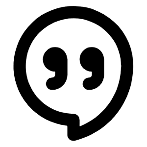 Google Hangouts Alt Icon from Unicons Line Set