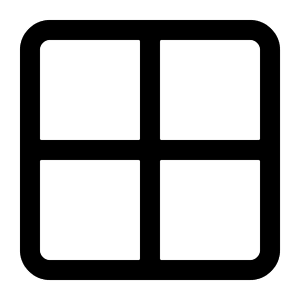 Grid Icon from Radix Set