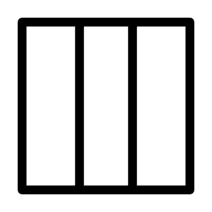 Grids Icon from Unicons Thinline Set