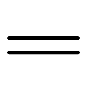 Grip Horizontal Line Icon from Unicons Thinline Set