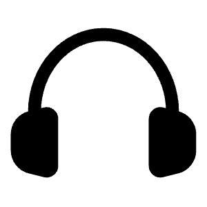 Headset Icon from Iconoir Solid Set