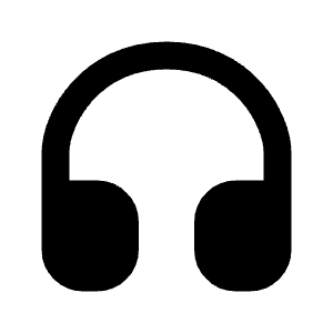 Headset Icon from Majesticons Solid Set