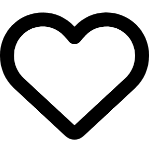 Heart Icon from Font Awesome Regular Set