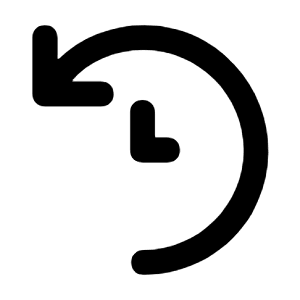 History Alt Icon from Unicons Solid Set