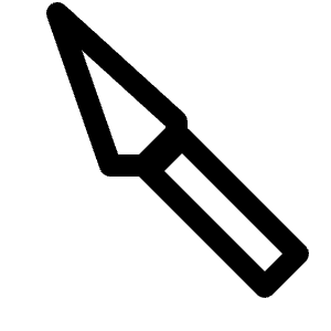 Hobby Knife Icon from Radix Set