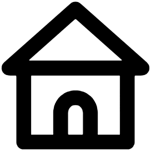 Home Icon from Unicons Line Set