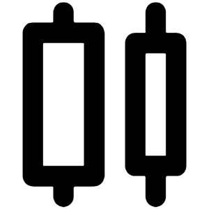 Horizontal Distribution Center Icon from Unicons Line Set
