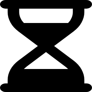Hourglass Half Icon from Font Awesome Regular Set