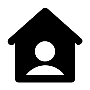 House User Icon from Unicons Solid Set
