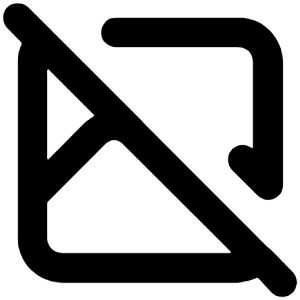 Image Alt Slash Icon from Unicons Line Set