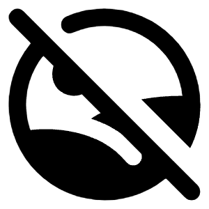 Image Circle Off Icon from Majesticons Solid Set