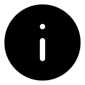 Info Circle Icon from Iconoir Solid Set