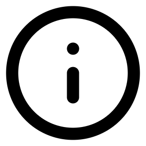 Info Icon from Feather Set