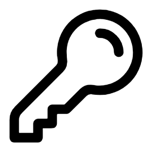 Key Icon from Heroicons Outline Set