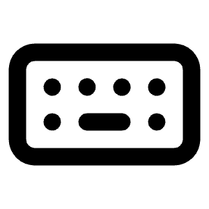 Keyboard Alt Icon from Unicons Line Set