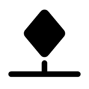 Keyframe Position Icon from Iconoir Solid Set