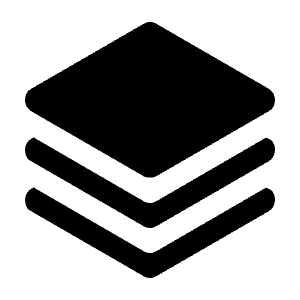 Layer Group Icon from Unicons Solid Set