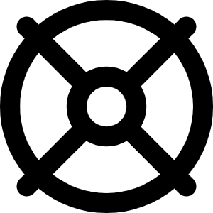 Life Ring Icon from Font Awesome Regular Set