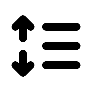 Line Height Icon from Majesticons Solid Set