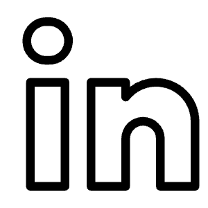 Linkedin Alt Icon from Unicons Thinline Set