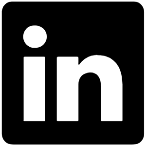 Linkedin Icon from Unicons Line Set