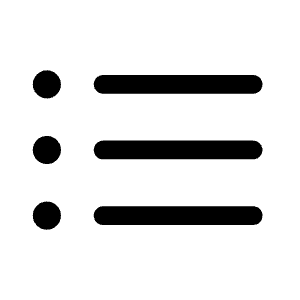 List Bullet Icon from Heroicons Outline Set