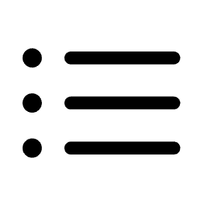 List Bullet Icon from Heroicons Solid Set