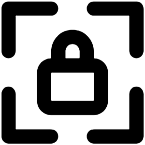 Lock Access Icon from Unicons Line Set