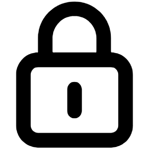 Lock Alt Icon from Unicons Line Set