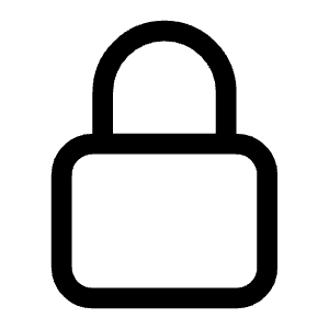 Lock Closed Icon from Heroicons Outline Set