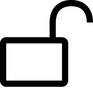 Lock Open 2 Icon from Radix Set