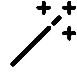 Magic Wand Icon from Radix Set