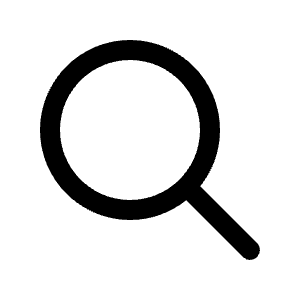 Magnifying Glass Icon from Radix Set