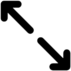Maximize Left Icon from Unicons Line Set