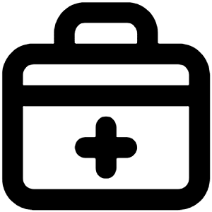 Medkit Icon from Unicons Line Set