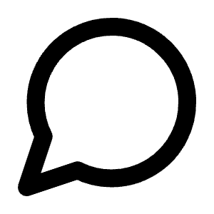Message Circle Icon from Feather Set
