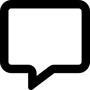 Message Icon from Font Awesome Regular Set