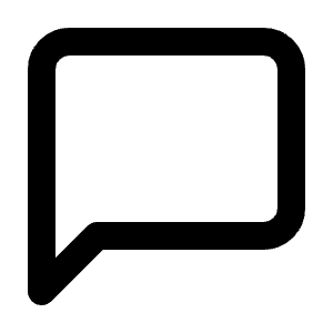 Message Square Icon from Feather Set
