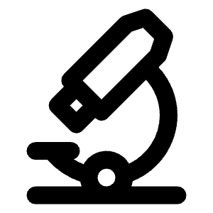 Microscope Icon from Unicons Line Set