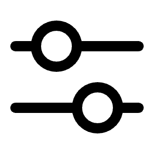 Mixer Horizontal Icon from Radix Set