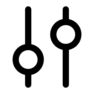 Mixer Vertical Icon from Radix Set