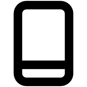 Mobile Android Alt Icon from Unicons Line Set