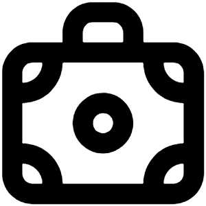 Moneybag Icon from Unicons Line Set