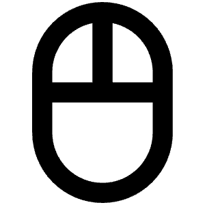 Mouse Icon from Unicons Line Set