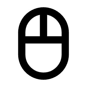 Mouse Line Icon from Majesticons Line Set