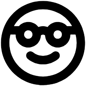 Nerd Icon from Unicons Line Set