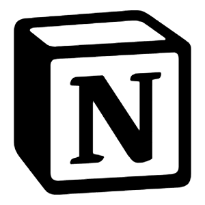 Notion Logo Icon from Radix Set