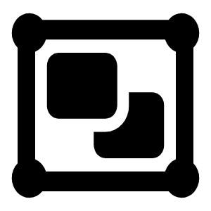 Object Group Icon from Font Awesome Regular Set