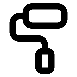 Paint Tool Icon from Unicons Line Set